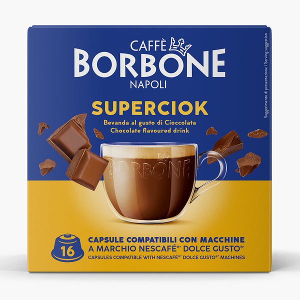 Bevanda per dolcegusto Al Gusto Cioccolata Caffè Borbone