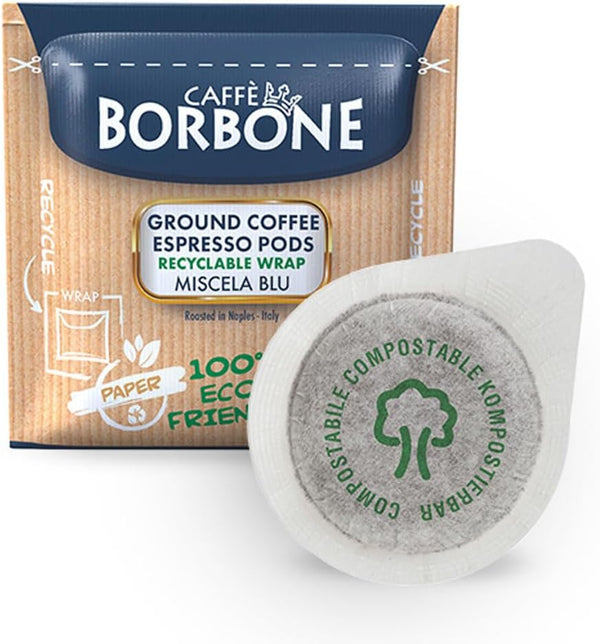 Caffè Borbone Cialda Compostabile, Miscela Blu - 150 Cialde - Sistema ESE